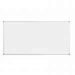 Bi-Office Maya Magnetic Enamel Whiteboard Aluminium Frame 2400x1200mm - CR1501170 44115BS