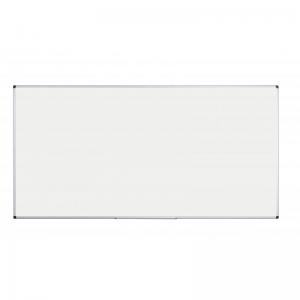 Bi-Office Maya Magnetic Enamel Whiteboard Aluminium Frame 2400x1200mm