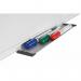 Bi-Office Maya Magnetic Enamel Whiteboard Aluminium Frame 2400x1200mm - CR1501170 44115BS