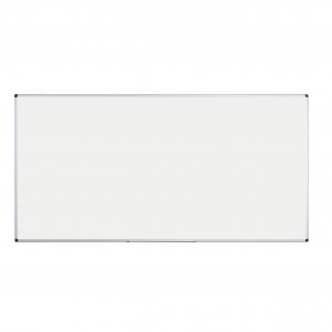 Bi-Office Maya Magnetic Enamel Whiteboard Aluminium Frame 2400x1200mm