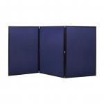 Bi-Office Showboard Exhibition System 3 Panel Blue/Grey - DSP330513 44143BS