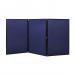 Bi-Office Showboard Exhibition System 3 Panel Blue/Grey - DSP330513 44143BS