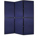 Bi-Office Showboard Exhibition System 6 Panel BlueGrey - DSP330516 44150BS