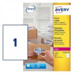 Avery Laser Parcel Label 199.6x289mm 1 Per A4 Sheet White (Pack 500 Labels) L7167-500 44279AV