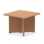 Dynamic Impulse W600 x D600 x H435mm Square Coffee Table Panel Arrowhead Leg Oak Finish - I003422 44484DY