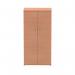 Dynamic Impulse W800 x D400 x H1600mm 3 Shelf Cupboard Beech Finish - S00003 44645DY