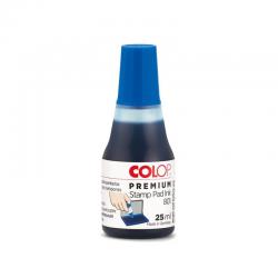 COLOP 801 Premium Stamp Pad Ink 25ml (for use with COLOP Micro Stamp Pads) Blue Ink - 109749 44647CL