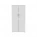 Dynamic Impulse W800 x D400 x H1600mm 3 Shelf Cupboard White Finish - S00011 44666DY