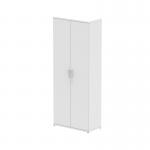 Dynamic Impulse W800 x D400 x H2000mm 4 Shelf Cupboard White Finish - S00012 44687DY