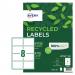 Avery Laser Recycled Address Label 99.1x67.7mm 8 Per A4 Sheet White (Pack 800 Labels) LR7165-100 44692AV