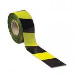 ValueX Barrier Tape 75mmx500m YellowBlack - 006-0107 44703LM