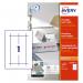 Avery Printable Tent Card 210x60mm 1 Per Sheet 190gsm White (Pack 20) L4796-20 44797AV