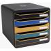 Exacompta NeoDeco Big Box Plus 5 Drawer Unit 347x278x271mm Assorted Colours (Each) - 309505D 45289EX