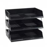 Avery Original Letter Tray Wide Entry A4Foolscap Landscape Black W44BLK 45301AV