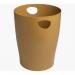 Exacompta NeoDeco 15 Litre Waste Bin 263x263x335mm Copper Gold (Each) - 45329D 45331EX