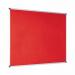 Bi-Office Maya Red Felt Noticeboard Aluminium Frame 1200x900mm - FA0546170 45340BS