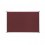 Bi-Office Maya Burgundy Felt Noticeboard Aluminium Frame 2400x1200mm - FA2133170 45354BS