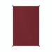 Bi-Office Maya Burgundy Felt Noticeboard Aluminium Frame 2400x1200mm - FA2133170 45354BS