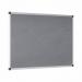 Bi-Office Maya Grey Felt Noticeboard Aluminium Frame 2400x1200mm - FA2142170 45361BS