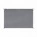 Bi-Office Maya Grey Felt Noticeboard Aluminium Frame 2400x1200mm - FA2142170 45361BS