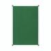 Bi-Office Maya Green Felt Noticeboard Aluminium Frame 2400x1200mm - FA2144170 45375BS