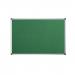 Bi-Office Maya Green Felt Noticeboard Aluminium Frame 2400x1200mm - FA2144170 45375BS