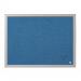 Bi-Office Blue Bells Pearl Noticeboard Aluminium Frame 600x450mm - FB04130608 45459BS