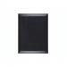 Bi-Office Kamashi Tram Black Foam Noticeboard Aluminium Frame 600x450mm - FB04361012 45466BS