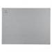 Bi-Office Grey Felt Noticeboard Unframed 900x600mm - FB0742397 45501BS