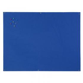 Bi-Office Blue Felt Noticeboard Unframed 900x600mm - FB0743397 45508BS