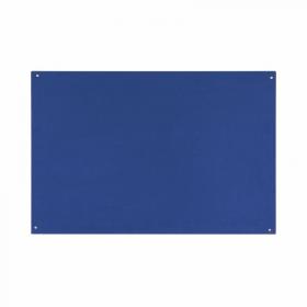 Bi-Office Blue Felt Noticeboard Unframed 900x600mm - FB0743397 45508BS