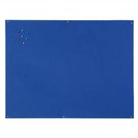 Bi-Office Blue Felt Noticeboard Unframed 900x600mm - FB0743397 45508BS
