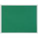 Bi-Office Green Felt Noticeboard Unframed 900x600mm - FB0744397 45515BS