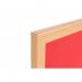 Bi-Office Earth-It Red Felt Noticeboard Oak Wood Frame 1800x1200mm - FB8546233 45571BS