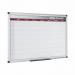 Bi-Office Weekly Magnetic Whiteboard Planner Aluminium Frame 900x600mm - GA0333170 45592BS