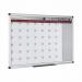 Bi-Office Month Magnetic Whiteboard Planner Aluminium Frame 900x600mm - GA0336170 45599BS