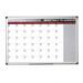 Bi-Office Month Magnetic Whiteboard Planner Aluminium Frame 900x600mm - GA0336170 45599BS