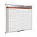 Bi-Office Annual Magnetic Whiteboard Planner Aluminium Frame 900x600mm - GA0337170 45606BS