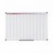 Bi-Office 365-Day Annual Magnetic Whiteboard Planner Aluminium Frame 900x600mm - GA0360170 45627BS