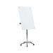 Bi-Office Mobile Glass Flipchart Easel 700x1000mm Magnetic Silver - GEA4850116 45648BS