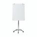 Bi-Office Mobile Glass Flipchart Easel 700x1000mm Magnetic Silver - GEA4850116 45648BS