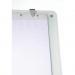 Bi-Office Mobile Glass Flipchart Easel 700x1000mm Magnetic Silver - GEA4850116 45648BS