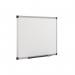 Bi-Office Maya Gridded Double Sided Non Magnetic Whiteboard Melamine Aluminium Frame 600x450mm - MA0221170 45704BS