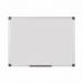 Bi-Office Maya Gridded Magnetic Lacquered Steel Whiteboard Aluminium Frame 600x450mm - MA0247170 45711BS