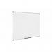 Bi-Office Maya Non Magnetic Melamine Whiteboard Aluminium Frame 1200x900mm - MA0512170 45739BS