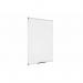 Bi-Office Maya Non Magnetic Melamine Whiteboard Aluminium Frame 1200x900mm - MA0512170 45739BS