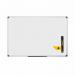 Bi-Office Maya Non Magnetic Melamine Whiteboard Aluminium Frame 1500x1200mm - MA1212170 45767BS