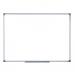 Bi-Office Maya Magnetic Lacquered Steel Whiteboard Aluminium Frame 2400x1200mm - MA2107170 45802BS