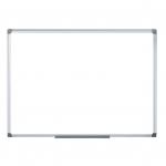 Bi-Office Maya Magnetic Lacquered Steel Whiteboard Aluminium Frame 1200x1200mm - MA3807170 45858BS