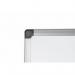 Bi-Office Maya Magnetic Melamine Whiteboard Grey Plastic Frame 600x450mm - MB0407186 45886BS